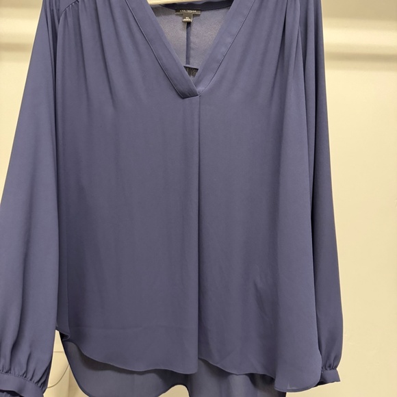 Ann Taylor Blue Blouse (worn once) - Picture 2 of 6